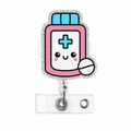 Medicine Bottle Badge Reel