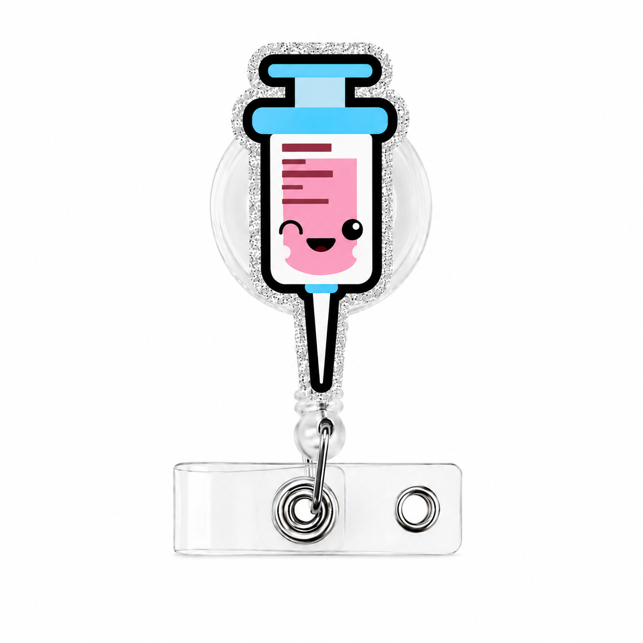 Syringe Badge Reel