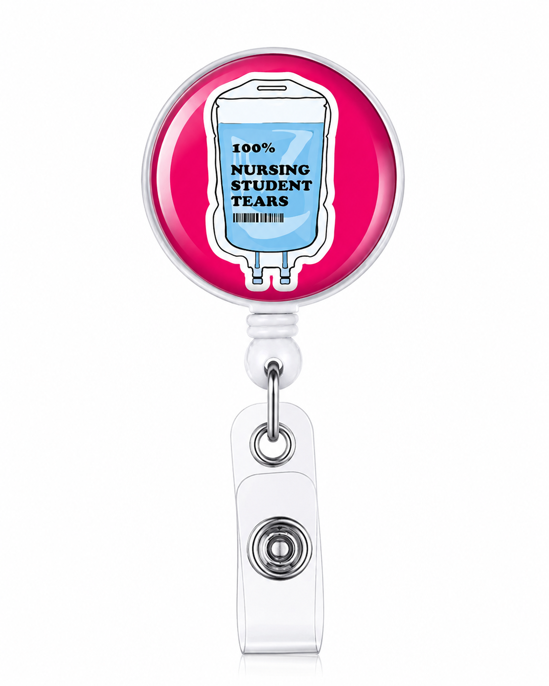 Nursing Student Tears Badge Reel
