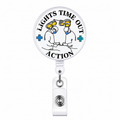 Lights Time Out Badge Reel