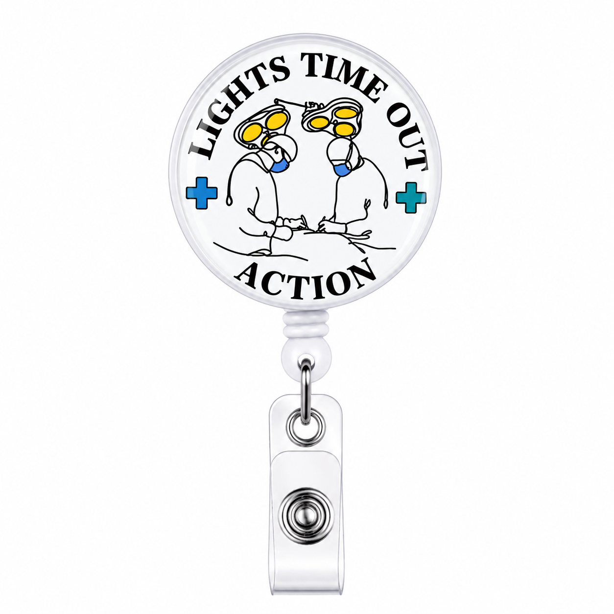 Lights Time Out Badge Reel